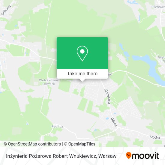 Inżynieria Pożarowa Robert Wnukiewicz map