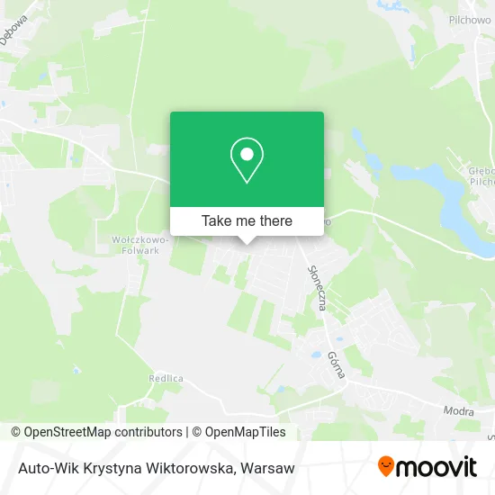 Карта Auto-Wik Krystyna Wiktorowska