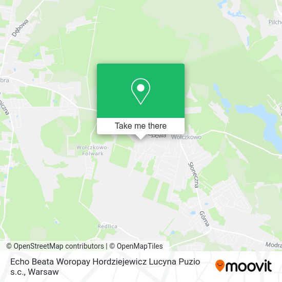 Echo Beata Woropay Hordziejewicz Lucyna Puzio s.c. map