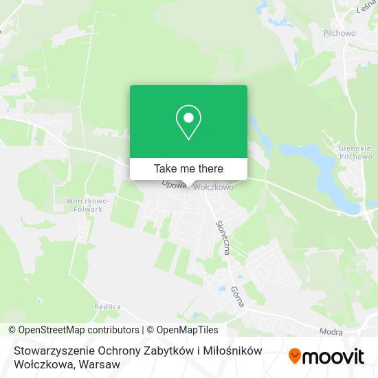 Stowarzyszenie Ochrony Zabytków i Miłośników Wołczkowa map