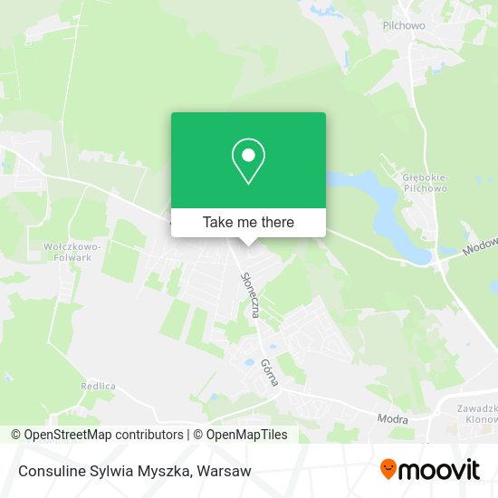 Consuline Sylwia Myszka map