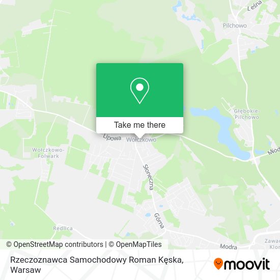 Rzeczoznawca Samochodowy Roman Kęska map