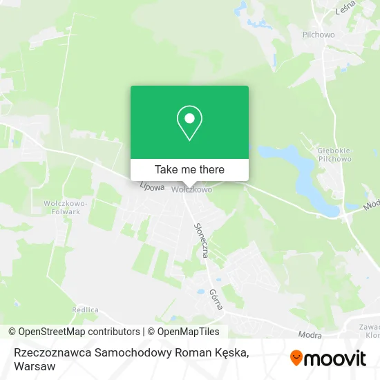 Rzeczoznawca Samochodowy Roman Kęska map