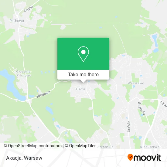 Карта Akacja