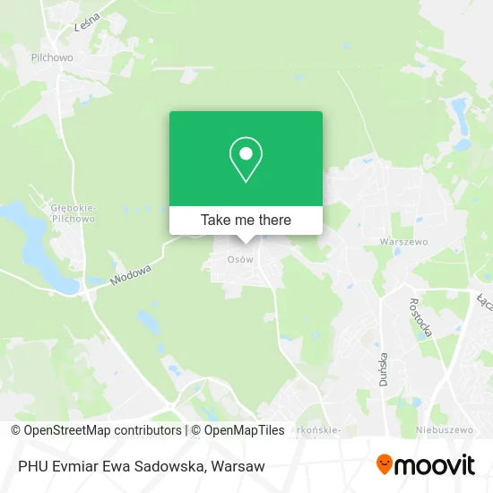 Карта PHU Evmiar Ewa Sadowska