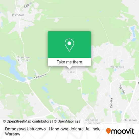 Doradztwo Usługowo - Handlowe Jolanta Jellinek map