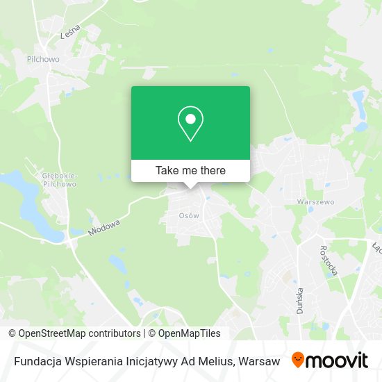 Fundacja Wspierania Inicjatywy Ad Melius map