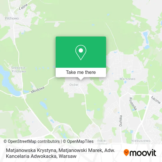 Matjanowska Krystyna, Matjanowski Marek, Adw. Kancelaria Adwokacka map