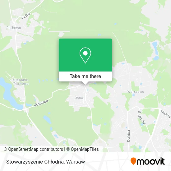 Stowarzyszenie Chłodna map