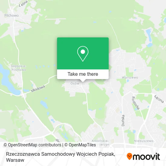Карта Rzeczoznawca Samochodowy Wojciech Popiak