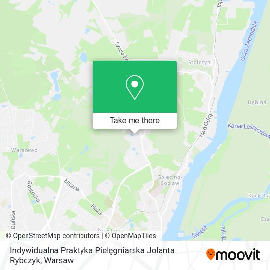 Indywidualna Praktyka Pielęgniarska Jolanta Rybczyk map