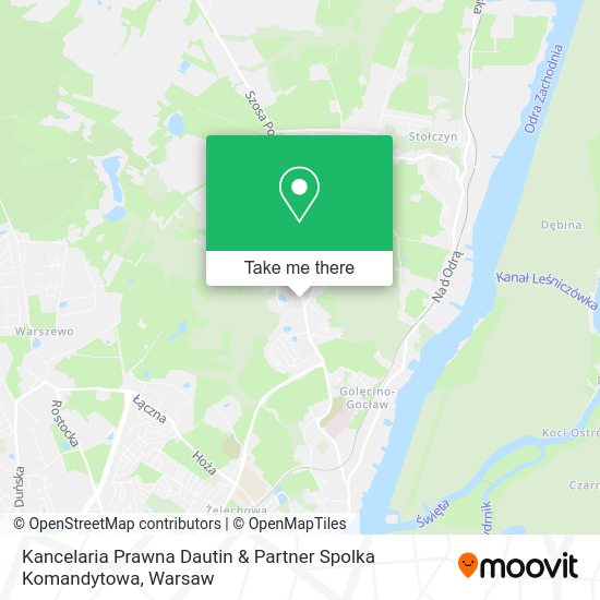 Kancelaria Prawna Dautin & Partner Spolka Komandytowa map