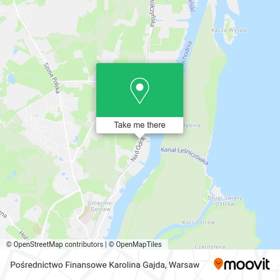 Pośrednictwo Finansowe Karolina Gajda map