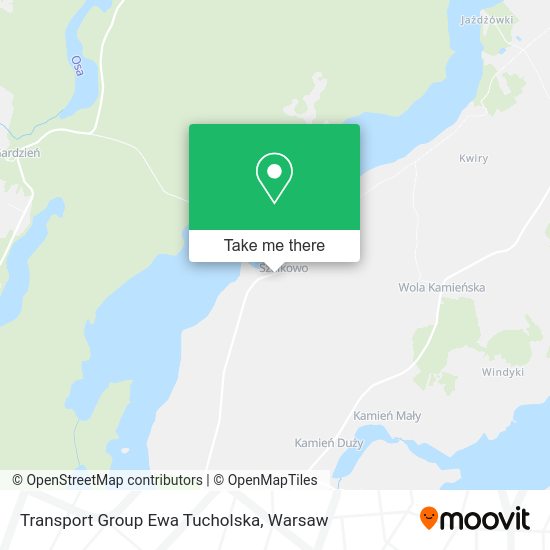 Transport Group Ewa Tucholska map