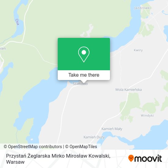 Przystań Żeglarska Mirko Mirosław Kowalski map