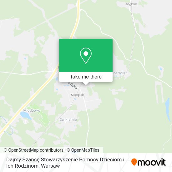 Dajmy Szansę Stowarzyszenie Pomocy Dzieciom i Ich Rodzinom map