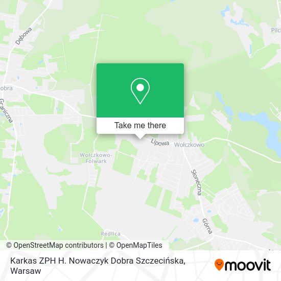 Karkas ZPH H. Nowaczyk Dobra Szczecińska map