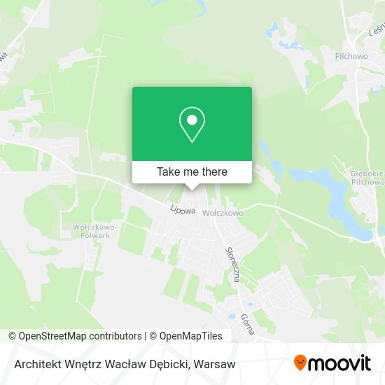 Architekt Wnętrz Wacław Dębicki map