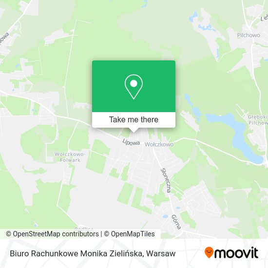 Biuro Rachunkowe Monika Zielińska map