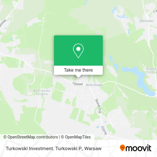 Карта Turkowski Investment. Turkowski P.