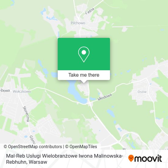 Mal-Reb Usługi Wielobranżowe Iwona Malinowska-Rebhuhn map