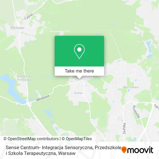Sense Centrum- Integracja Sensoryczna, Przedszkole i Szkoła Terapeutyczna map