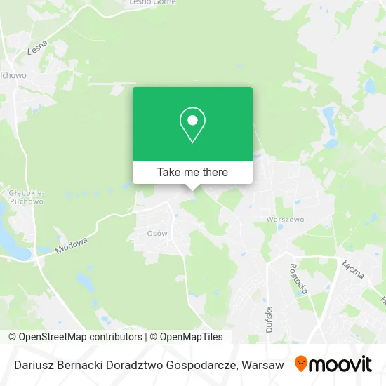 Карта Dariusz Bernacki Doradztwo Gospodarcze
