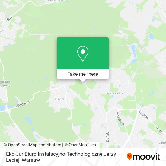 Eko-Jur Biuro Instalacyjno-Technologiczne Jerzy Leciej map