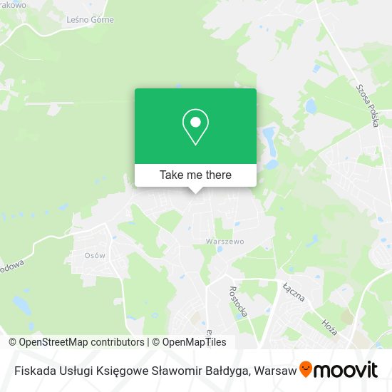 Fiskada Usługi Księgowe Sławomir Bałdyga map