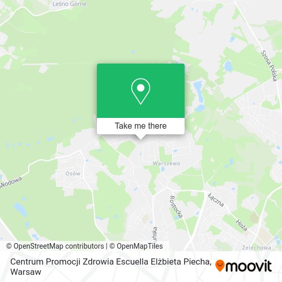 Centrum Promocji Zdrowia Escuella Elżbieta Piecha map