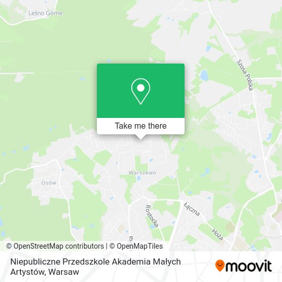 Niepubliczne Przedszkole Akademia Małych Artystów map