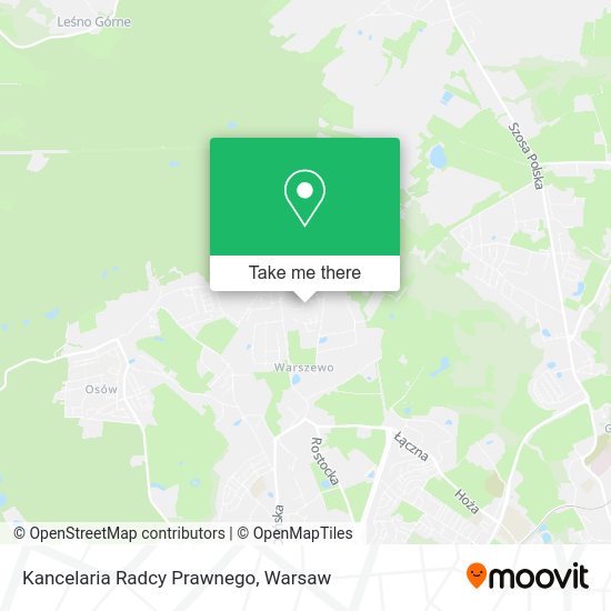 Kancelaria Radcy Prawnego map