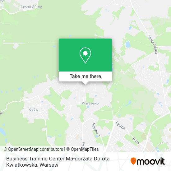 Business Training Center Małgorzata Dorota Kwiatkowska map