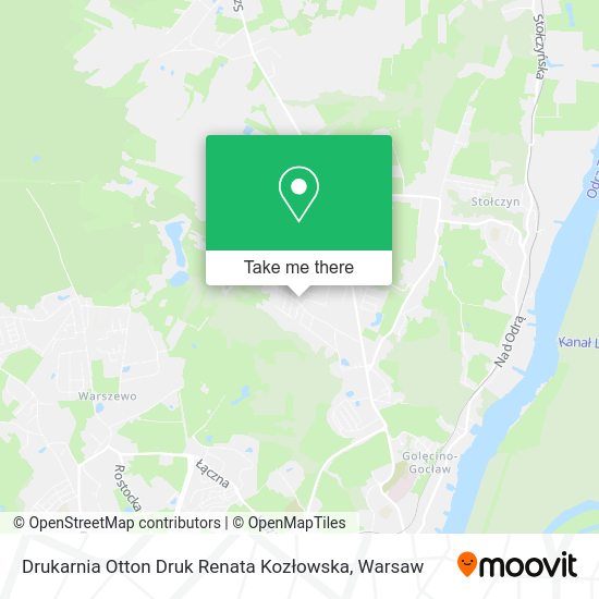 Drukarnia Otton Druk Renata Kozłowska map