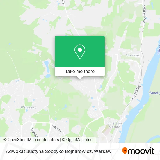 Карта Adwokat Justyna Sobeyko Bejnarowicz