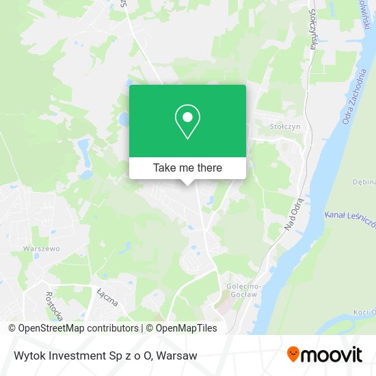 Wytok Investment Sp z o O map