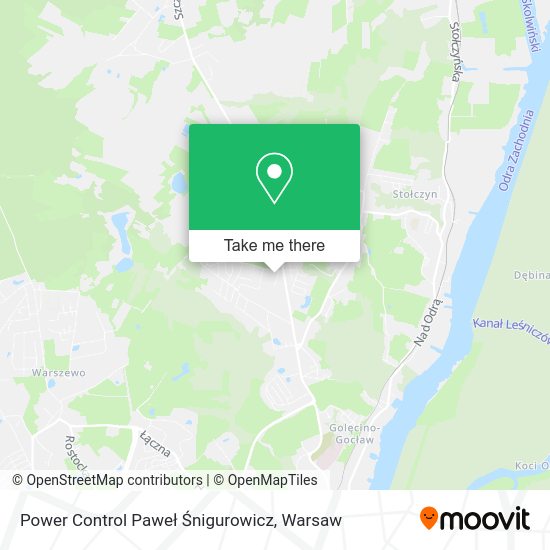 Power Control Paweł Śnigurowicz map