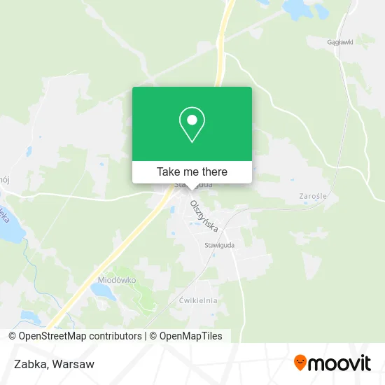 Zabka map