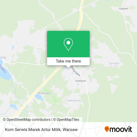 Kom Serwis Marek Artur Milik map