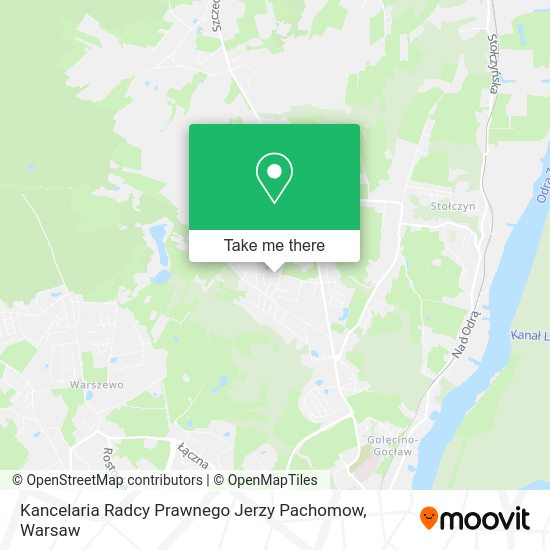 Kancelaria Radcy Prawnego Jerzy Pachomow map