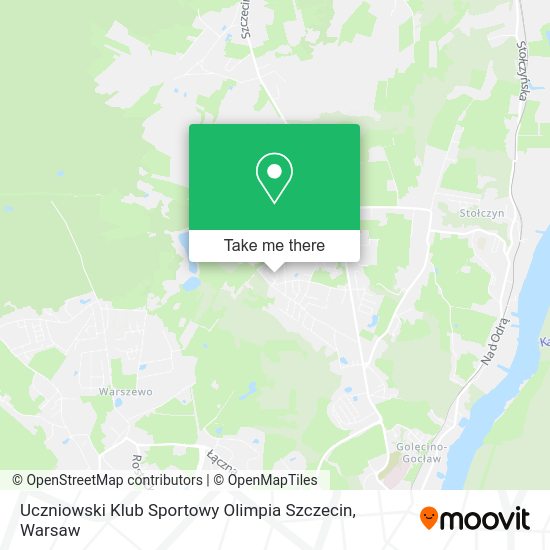 Uczniowski Klub Sportowy Olimpia Szczecin map