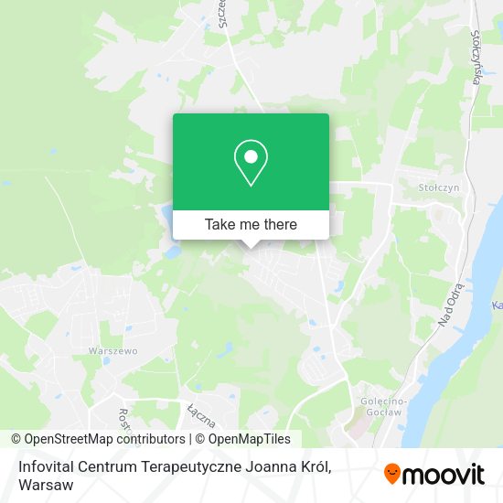 Infovital Centrum Terapeutyczne Joanna Król map