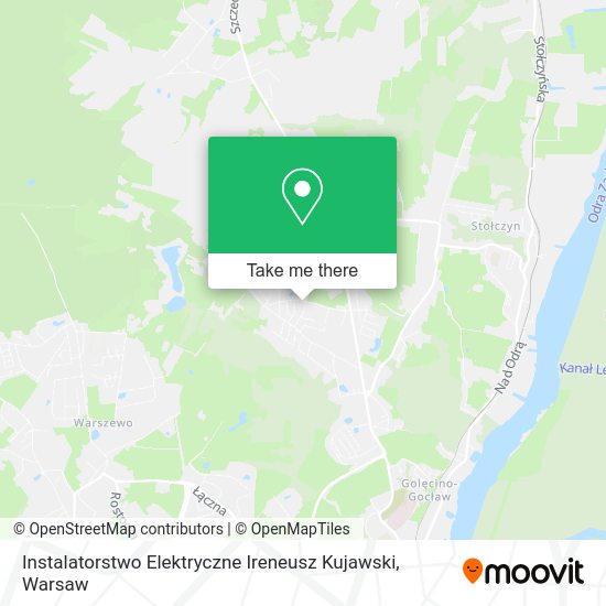 Instalatorstwo Elektryczne Ireneusz Kujawski map