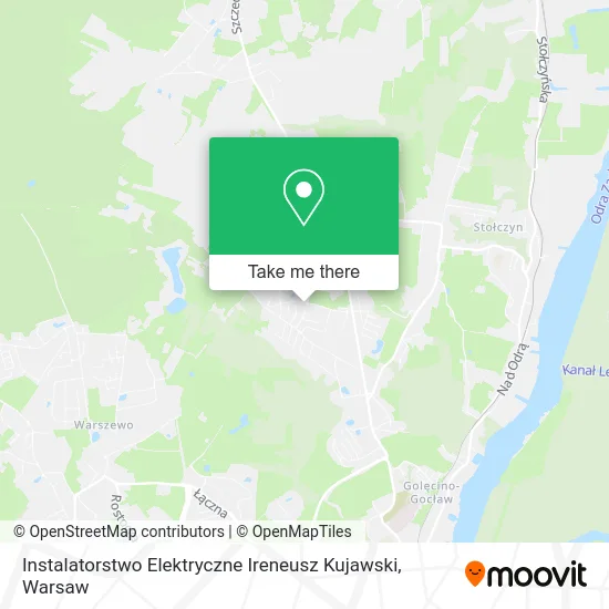 Карта Instalatorstwo Elektryczne Ireneusz Kujawski