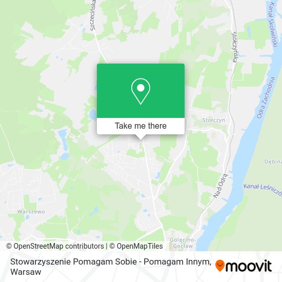 Stowarzyszenie Pomagam Sobie - Pomagam Innym map