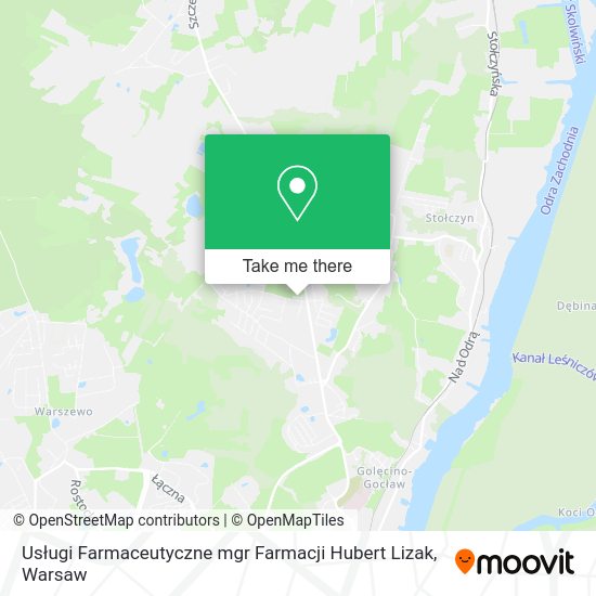 Usługi Farmaceutyczne mgr Farmacji Hubert Lizak map