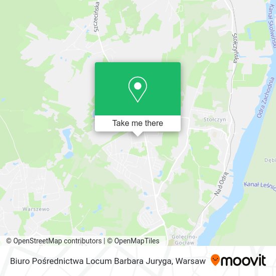 Biuro Pośrednictwa Locum Barbara Juryga map