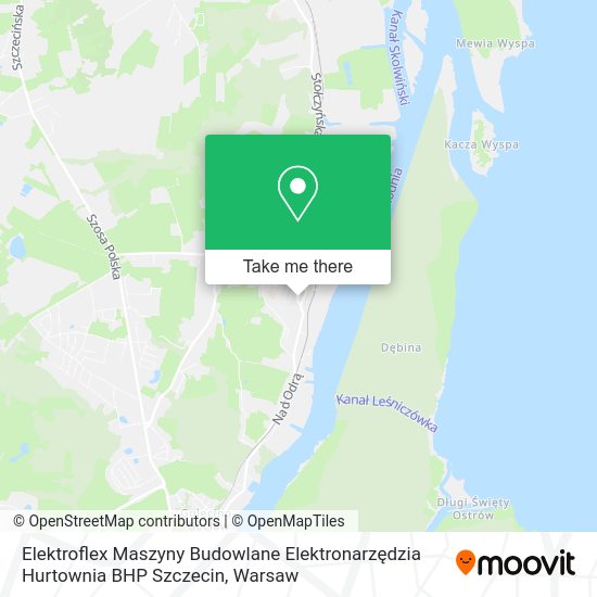 Elektroflex Maszyny Budowlane Elektronarzędzia Hurtownia BHP Szczecin map