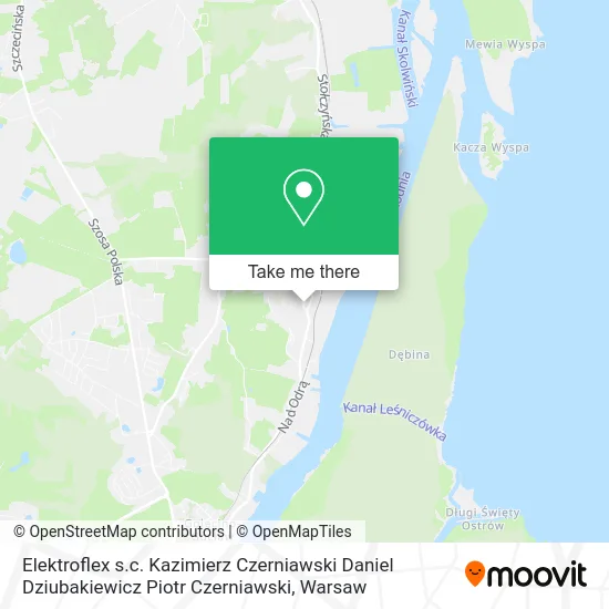 Карта Elektroflex s.c. Kazimierz Czerniawski Daniel Dziubakiewicz Piotr Czerniawski