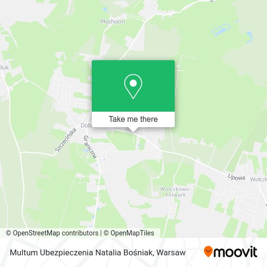 Multum Ubezpieczenia Natalia Bośniak map